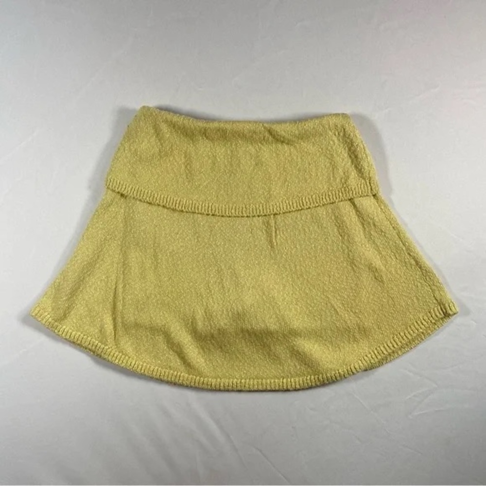 Knit Fold Over Skater Skort